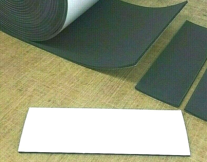 Neoprene CC Sponge Rubber Sheet 1/4″ Thick x 4″ W x 12″ L Strip w/ PS Adhesive