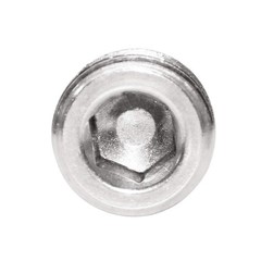 3/8″ NPT Pipe Plug Male Thread Stainless Steel Fitting Countersunk Internal H…
