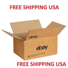 eBay-Branded Boxes With Black Color Logo 6″ x 4 3/4″ x 4 3/4″ FREE SHIPPING USA