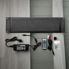 Full Color Music Spectrum Display Rhythm Light 3U with Mounting Bracket