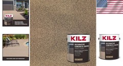 Weather Resistant Concrete Coating, Textured Finish