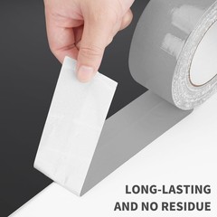 Grey Duct Tape Heavy Duty Waterproof, 40 Yards X 2 Inch, 9 Mils Thickness Str…