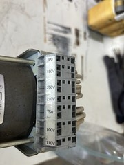 Meiho Electronics Industrial Control Transformer 1500VA 190-210V to 100-110V