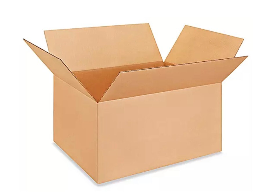 24″ x 18″ x 12″ Corrugated Box – 200 lb – SINGLE BOX