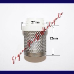 19mm 3/4″ in Brass Hose Barb Stainless Steel Filter Mesh Pump Strainer Connector