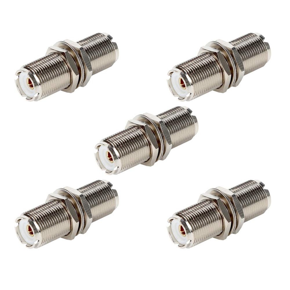 SO-239/PL259 UHF Bulkhead Connector UHF Female to Female RF Coaxial Adapter P…