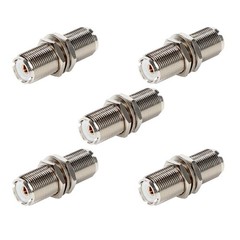 SO-239/PL259 UHF Bulkhead Connector UHF Female to Female RF Coaxial Adapter P…