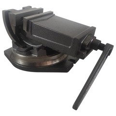 5 inch Tilting and Swiveling Milling Vise Milling Machine Vise with Base Bench