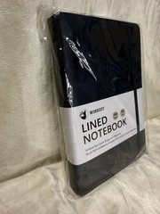 Lined Journal Notebook, 366 Pages, Leather Hardcover Journals for Writing Blue