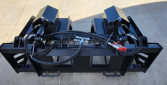 GIYI 72 inch Heavy Duty Root Grapple Bucket Hydraulic Skid Steer Attachment