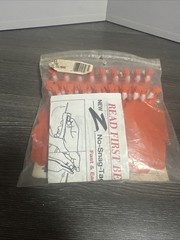 Z No-Snag-Tag Ear Tags Cow Size Orange 51-75 NOS