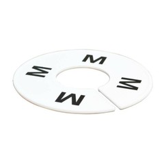 60 PC Clothing Rack Sizing XS S M L XL XXL Dividers Ring Hanger WHITE Retail Tag