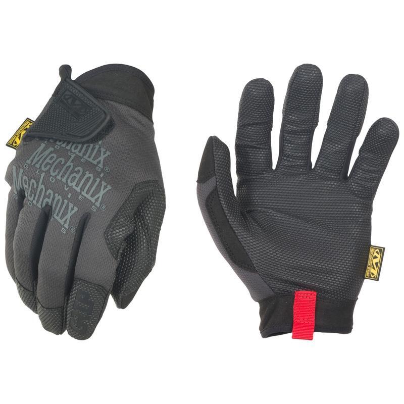 Mechanix Wear Men’s Full Finger Work Gloves Black/Gray XL