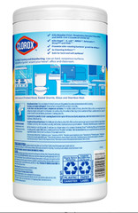 Clorox Bleach-Free Disinfecting and Cleaning Wipes, Crisp Lemon, 75 Count