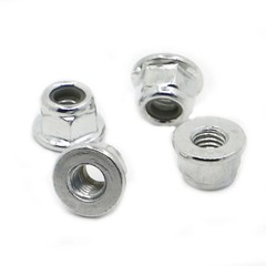 M3-M12 Nylon Insert Lock Nut Stainless Steel Galvanized Nylock Flange Nut