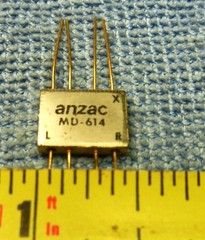 Anzac (MaCom) MD-614 Balanced Mixer 700 MHz to 2 GHz (IF: dc-300 MHz)