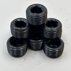 USA! NPT Plug Hex Countersunk Plug Pipe Fitting 3/8NPT Male Thread Socket 10PCS