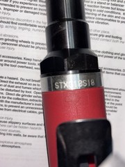 SIOUX STXG10S18 Extended Die Grinder 1 HP 18,000RPM 1/4″ COLLET Series 200