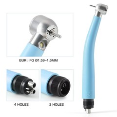 NSK Style Dental Fiber Optic LED E-generator High Speed Handpiece Turbine 4 Hole