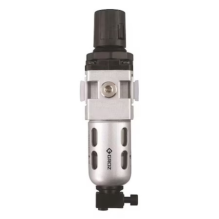 Groz Frc139134-S Filter/Regulator, 1/4Innpt, 20 Cfm, 145 Psi