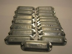 (18) Appleton Electric K50 Industrial Grade Iron Conduit Body Covers 1/2″ Hub