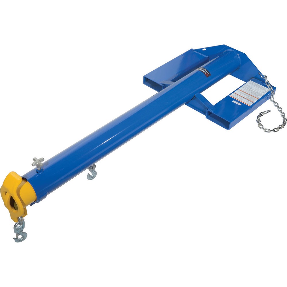 Forklift Telescoping Jib Boom Crane 4000 Lb. Capacity