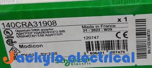 New 140CRA31908 Schneider M580 Quantum S908 RIO Drop Adapter FedEx/DHL free tax