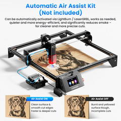LONGER RAY5 10W Laser Etching Cutter, 400x400mm Work Area, Air Pump Port