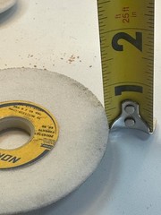 Norton Bench Grinding Wheels 3″x1/2″x3/4″ (Lot of 2) 38A60JVS (90x13x19.05mm)