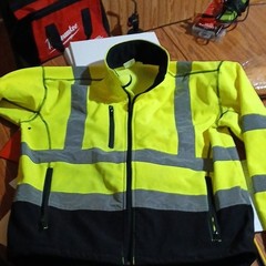 Hi-Visibility Yellow Black Gray Industrial Protective Safety Jacket for Work