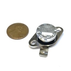 3 Piece N/C 40ºC 104ºF normally closed Thermal Thermostat switch KSD301 C26