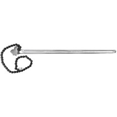 VEVOR 24″ Chain Wrench Steel Straight Handle Tool 22″ Chain 6.7″ Capacity