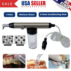 Dental Aluminum Oxide Micro blaster Air Abrasion Microetcher Sandblaster 4 Holes