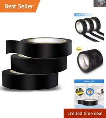 Durable 3PCS Electrical Tape Set – 0.62 in x 49 ft Fireproof & Waterproof Rolls