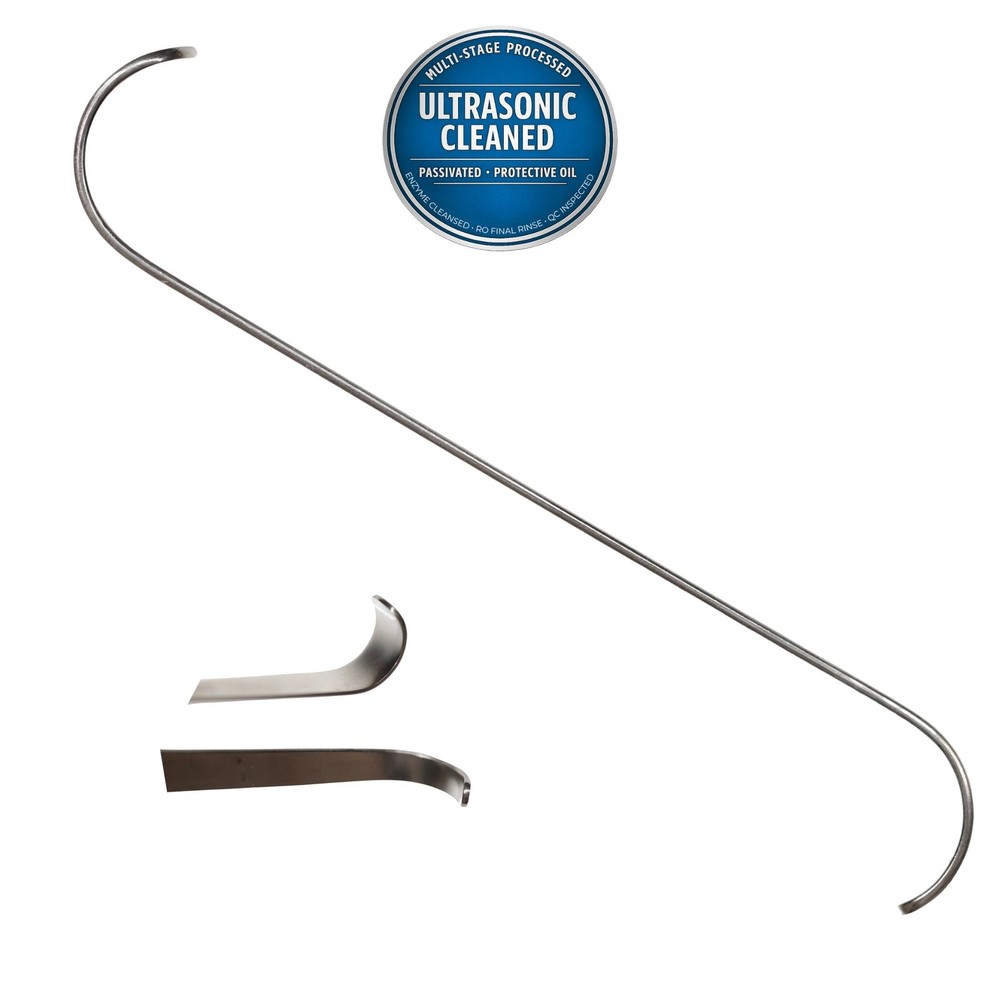 Codman 50-5645 Childrens Hospital Retractor, Double-Ended, S-Shaped, 4-7/8in