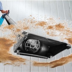 4″ Quick Change Floor Sweep Kit – Dust Collector Accessories, Handle & Wand Incl
