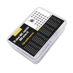 0603 SMD Capacitor Kits 30values*20pcs=600pcs 1PF10uF mlcc Multilayer Ceramic…