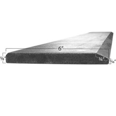 Titan 60″ Carbon Steel Hardened Cutting Edge for Bucket 1055 5/8″