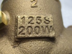 INDUSTRIAL SPARE 125S200W 2″ VALVE NSNP