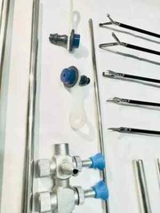 16PC – Laparoscopic Surgey Set SS High Quality Reusable Instruments
