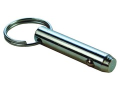 Detent Pin 3/4 x 8.000 (8) Medium Carbon Steel Zinc Clear (2 Pieces)