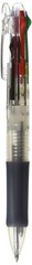 zebra 4color ballpoint pen clip-on G 4color 0.7 transparent B4A3-C 14.3cm×1.4cm