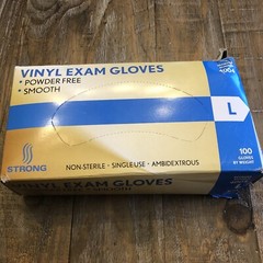 Basic BMPF-3003 Synmax Synthetic Large Vinyl Exam Glove – 100 Per Case