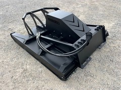 PROWORKS 72″ High Flow Brush Cutter Mulching Teeth 10″ Capacity Skid Steer USA