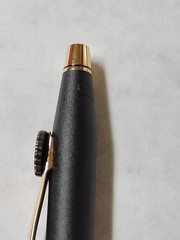 Cross Black Matte Pen & Pencil Set-Miller Genuine Draft Emblem Tested