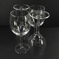 Set of 20 Bormioli Rocco New Kalix Wine Glass Tempered Glass Huge Lot
