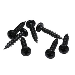#6-13 x 3/4″ Deep / Coarse Thread Pan Head Screws Black Phosphate