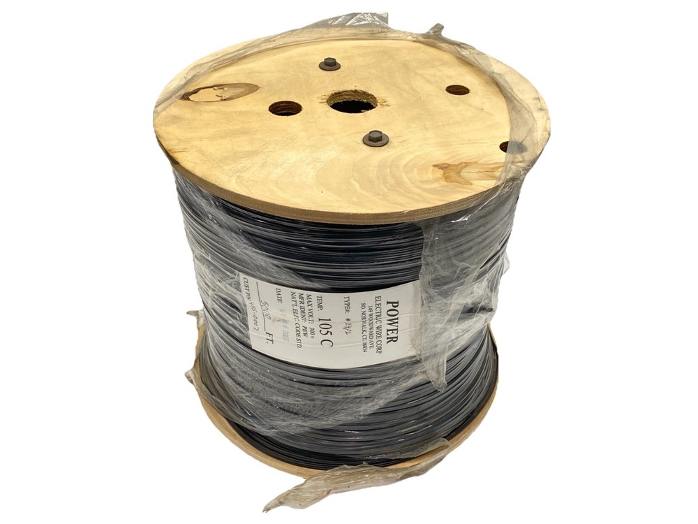 Electric Wire Corp Type #24/2 Cable 24AWG 2 Conductor 300V 5000ft Roll