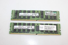 2 x Samsung 64GB DDR4-2666 PC4-21300 ECC LRDIMM Server Memory RAM (damaged)