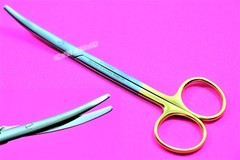 NEW PREMIUM GERMAN T/C Baby Metzenbaum Scissors Surgical Instruments 5.5″ CURVED